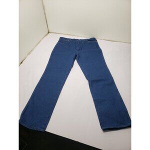 Wrangler Cowboy Cut Slim Fit Size 38x34 936PWD 100% Cotton Slim Seat & Thigh